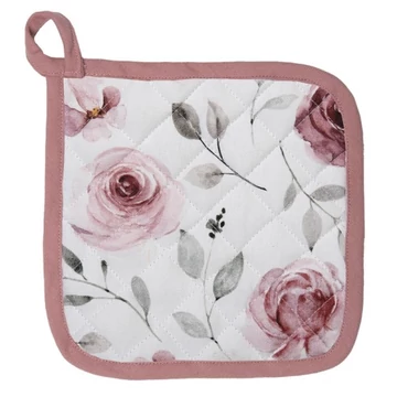 Edényalátét 20x20cm, 100% pamut,Rustic Rose, CLEEF.RUR45