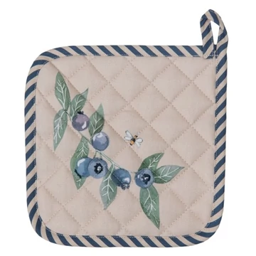 Edényalátét 20x20cm, 100% pamut, Blueberry Fields, CLEEF.BBF45