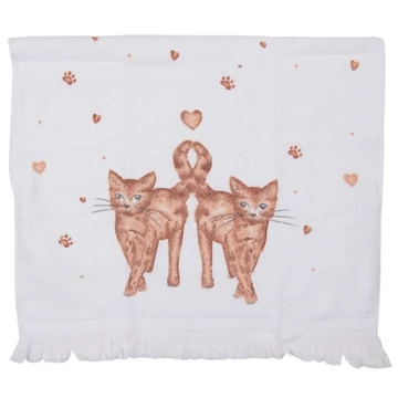Konyhai kéztörlő 40x66cm,pamut, Kitty Cats, CLEEF.CTKCS