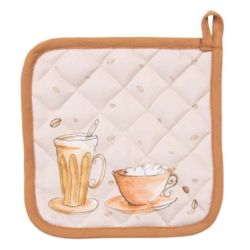Edényalátét 20x20cm, 100% pamut, Your Favourite Breakfast, CLEEF.YFB45 Edényalátét 20x20cm, 100% pamut, Your Favourite Breakfast, CLEEF.YFB45