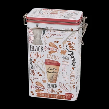Fémdoboz 117x76x196mm, 500g, Good Coffee, T.B.GC209