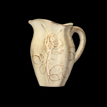 Antik rózsás kanna,kerámia,kézzel festett-1,5liter, V.K.23-01-02 Antik rózsás kanna,kerámia,kézzel festett-1,5liter, V.K.23-01-02