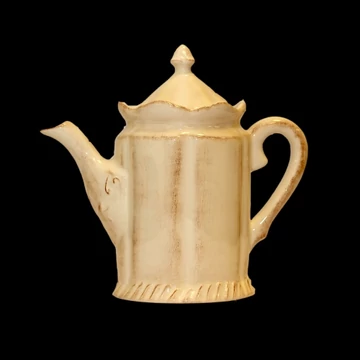 Romantik kanna,natúr,kerámia,kézzel festett-1liter, V.K.27-01