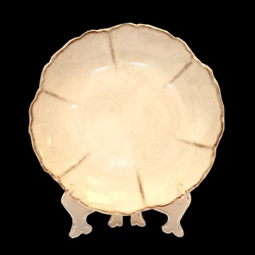 Romantik teásalj,natúr,kerámia,kézzel festett-dia.22cm, V.K.27-08 Romantik teásalj,natúr,kerámia,kézzel festett-dia.22cm, V.K.27-08