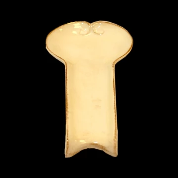 Romantik lapos fakanáltartó,natúr,kerámia,kézzel festett-12,5x25x3cm, V.K.27-11 Romantik lapos fakanáltartó,natúr,kerámia,kézzel festett-12,5x25x3cm, V.K.27-11