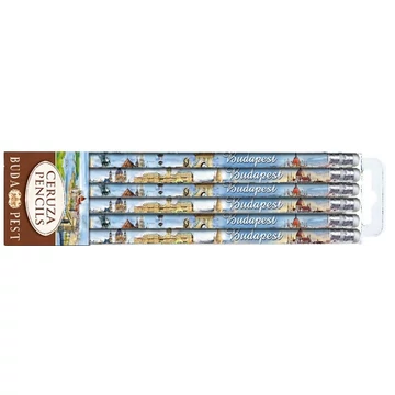 Ceruzacsomag 6 db-os, Budapest, CZW.cer6-BU01