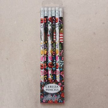 Ceruzacsomag 6 db-os, Folk, CZW.cer6-FO