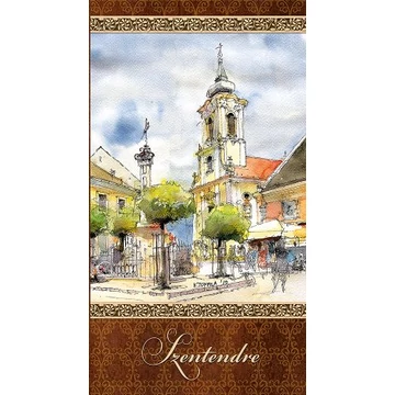 Jegyzettömb 85x153mm, 144 vonalas oldal, Szentendre, CZW.jt11N-S-SZE Jegyzettömb 85x153mm, 144 vonalas oldal, Szentendre, CZW.jt11N-S-SZE