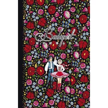 Jegyzettömb 110x165mm, 144 pontvonalas oldal, Folk, CZW.jt41N-S-FO02