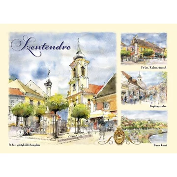 Képeslap B6, Szentendre, CZW.képlapB6-SZE06
