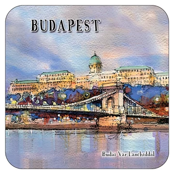 Parafa poháralátét,1 db-os, Budapest, CZW.pohalá1-BU19 Parafa poháralátét,1 db-os, Budapest, CZW.pohalá1-BU19