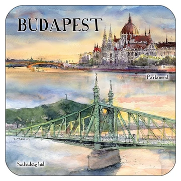 Parafa poháralátét,1 db-os, Budapest, CZW.pohalá1-BU21 Parafa poháralátét,1 db-os, Budapest, CZW.pohalá1-BU21