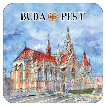 Parafa poháralátét,1 db-os, Budapest, CZW.pohalá1-BU23 Parafa poháralátét,1 db-os, Budapest, CZW.pohalá1-BU23