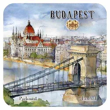 Parafa poháralátét,1 db-os, Budapest, CZW.pohalá1-BU4 Parafa poháralátét,1 db-os, Budapest, CZW.pohalá1-BU4