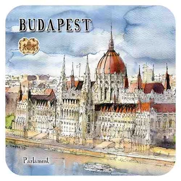 Parafa poháralátét,1 db-os, Budapest, CZW.pohalá1-BU5 Parafa poháralátét,1 db-os, Budapest, CZW.pohalá1-BU5