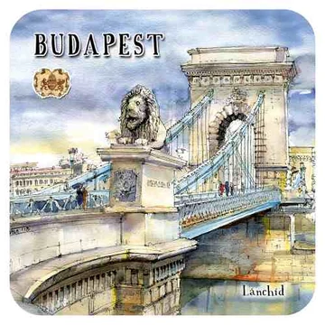 Parafa poháralátét,1 db-os, Budapest, CZW.pohalá1-BU7 Parafa poháralátét,1 db-os, Budapest, CZW.pohalá1-BU7