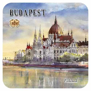 Parafa poháralátét,1 db-os, Budapest, CZW.pohalá1-BU8 Parafa poháralátét,1 db-os, Budapest, CZW.pohalá1-BU8