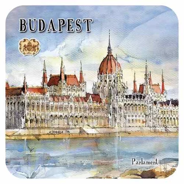 Parafa poháralátét,1 db-os, Budapest, CZW.pohalá1-BU9 Parafa poháralátét,1 db-os, Budapest, CZW.pohalá1-BU9