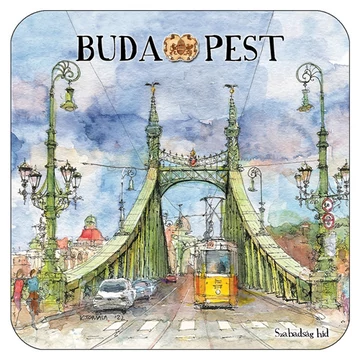 Parafa poháralátét,1 db-os, Budapest, CZW.pohalá1-BU20 Parafa poháralátét,1 db-os, Budapest, CZW.pohalá1-BU20