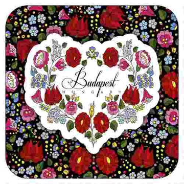 Parafa poháralátét,1 db-os, Folk, CZW.pohalá1-FO13 Parafa poháralátét,1 db-os, Folk, CZW.pohalá1-FO13