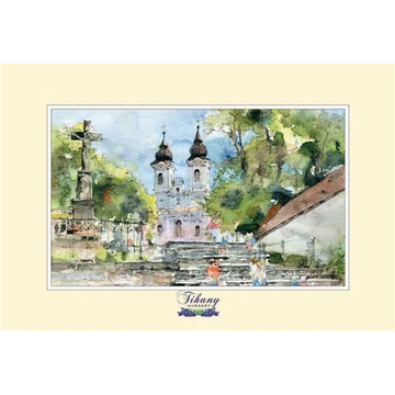 Reprodukció 10x15cm, Tihany, CZW.rp10x15-TIH01