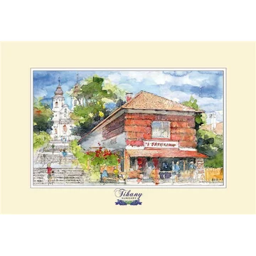 Reprodukció 10x15cm, Tihany, CZW.rp10x15-TIH04
