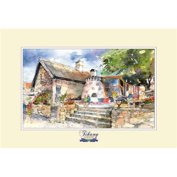 Reprodukció 10x15cm, Tihany, CZW.rp10x15-TIH05