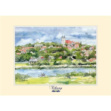 Reprodukció 15x21cm, Tihany, CZW.rp15x21-TIH02