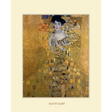 Reprodukció 24x30cm, Klimt:Adele, CZW.rp24x30-01