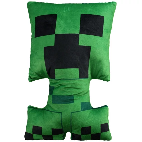 Minecraft Creeper formapárna, díszpárna 27x40 cm Velúr Minecraft Creeper formapárna, díszpárna 27x40 cm Velúr