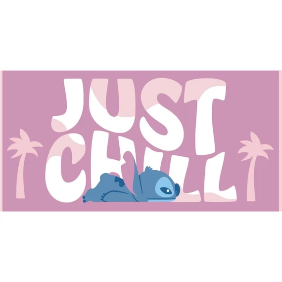 Disney Lilo és Stitch, A csillagkutya fürdőlepedő, strand törölköző 70x140cm (Fast Dry)
