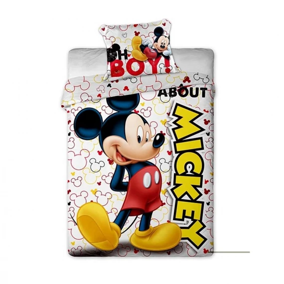 Disney Mickey Classic Charm ágyneműhuzat 140×200cm, 63×63 cm microfibre Disney Mickey Classic Charm ágyneműhuzat 140×200cm, 63×63 cm microfibre