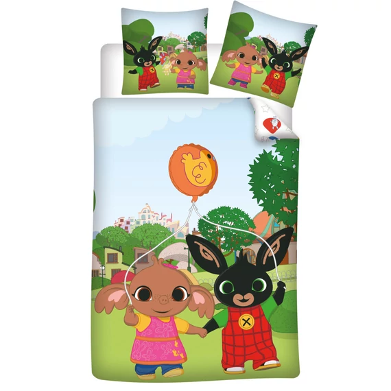 Bing Balloon gyerek, ovis ágyneműhuzat 100×135cm, 40×60 cm
