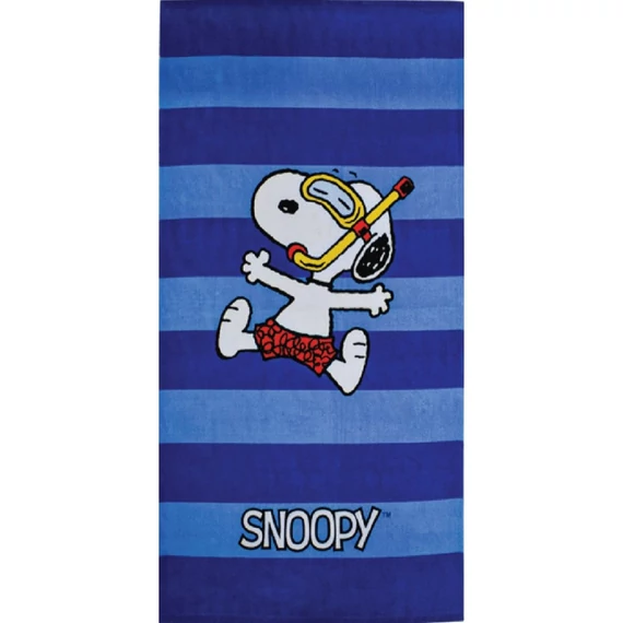 Snoopy Diving fürdőlepedő, strand törölköző 70x140cm