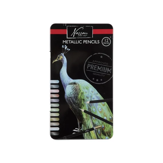 Metallic Nassau színes ceruza 12 db-os Metallic Nassau színes ceruza 12 db-os