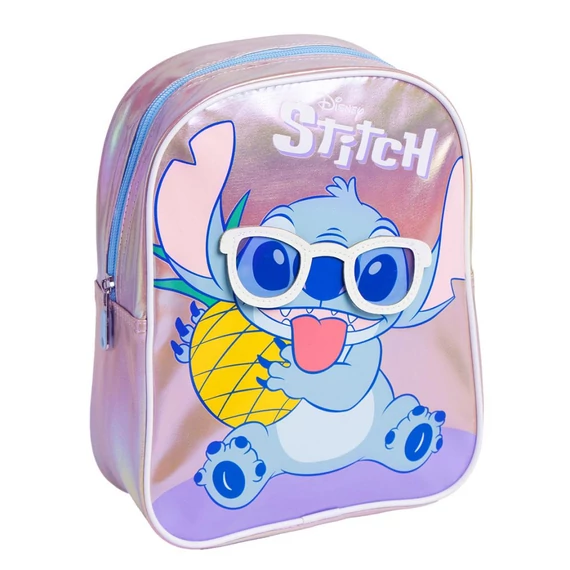 Disney Lilo és Stitch, A csillagkutya hologrammos hátizsák, táska 32 cm