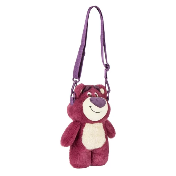 Disney Játékháború Lotso plüss hátizsák, táska 27 cm Disney Játékháború Lotso plüss hátizsák, táska 27 cm