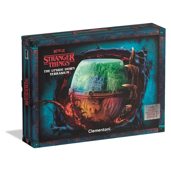 Stranger Things Upside Down terrárium Clementoni