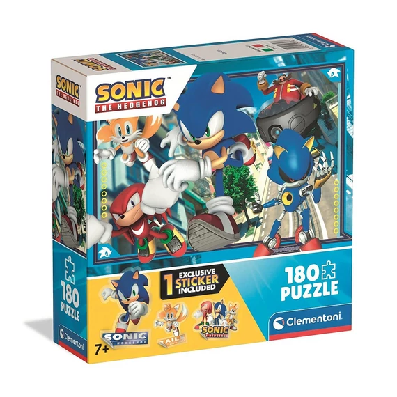 Sonic a sündisznó 180 db-os puzzle Clementoni