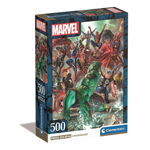 Bosszúállók 500 db-os Compact puzzle Clementoni