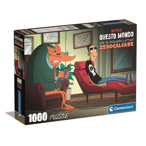 A világ ellen Dr Armadillo 1000 db-os Compact puzzle Clementoni