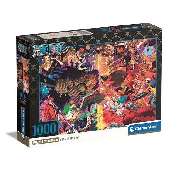 One Piece Wano Country Arc 1000 db-os puzzle Clementoni One Piece Wano Country Arc 1000 db-os puzzle Clementoni