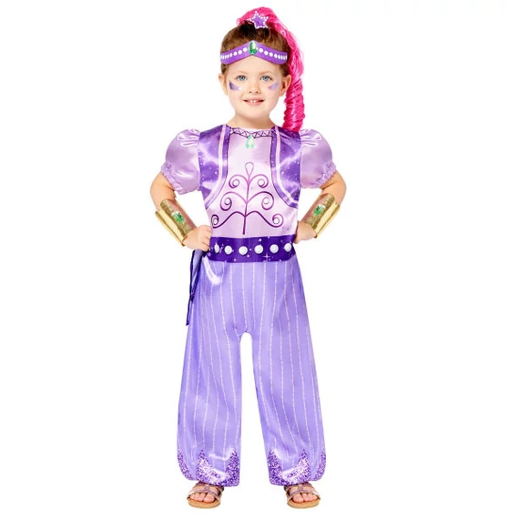 Shimmer és Shine Purple jelmez 3-4 év Shimmer és Shine Purple jelmez 3-4 év