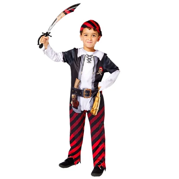 Kalóz Treasure Hunter jelmez 6-8 év