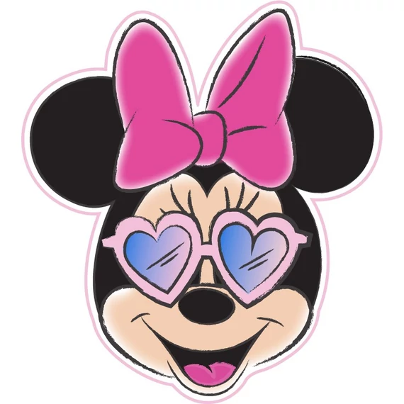 Disney Minnie forma fürdőlepedő, strand törölköző 112*130 cm (Fast Dry)