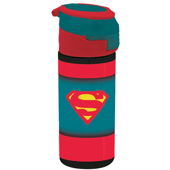 Superman Red műanyag szívószálas kulacs 532 ml Superman Red műanyag szívószálas kulacs 532 ml