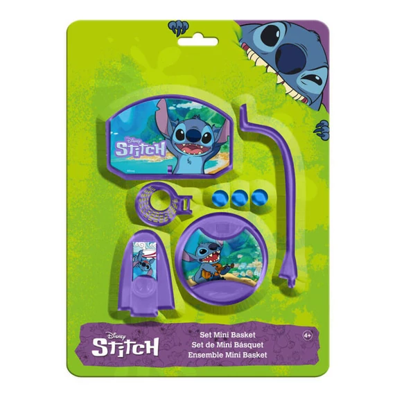 Disney Lilo és Stitch, A csillagkutya Aloha mini kosárlabda szett Disney Lilo és Stitch, A csillagkutya Aloha mini kosárlabda szett