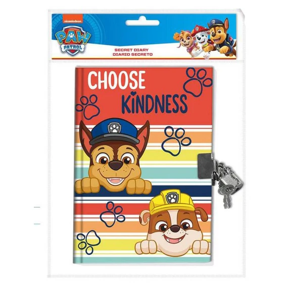 Mancs Őrjárat Kindness emlékkönyv, lakatos napló Mancs Őrjárat Kindness emlékkönyv, lakatos napló