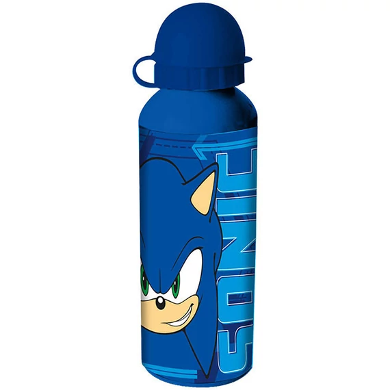 Sonic a sündisznó Prime Blue alumínium kulacs ívókupakkal 500 ml Sonic a sündisznó Prime Blue alumínium kulacs ívókupakkal 500 ml