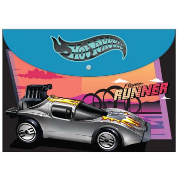 Hot Wheels Flame Runner A/4 Irattartó tasak